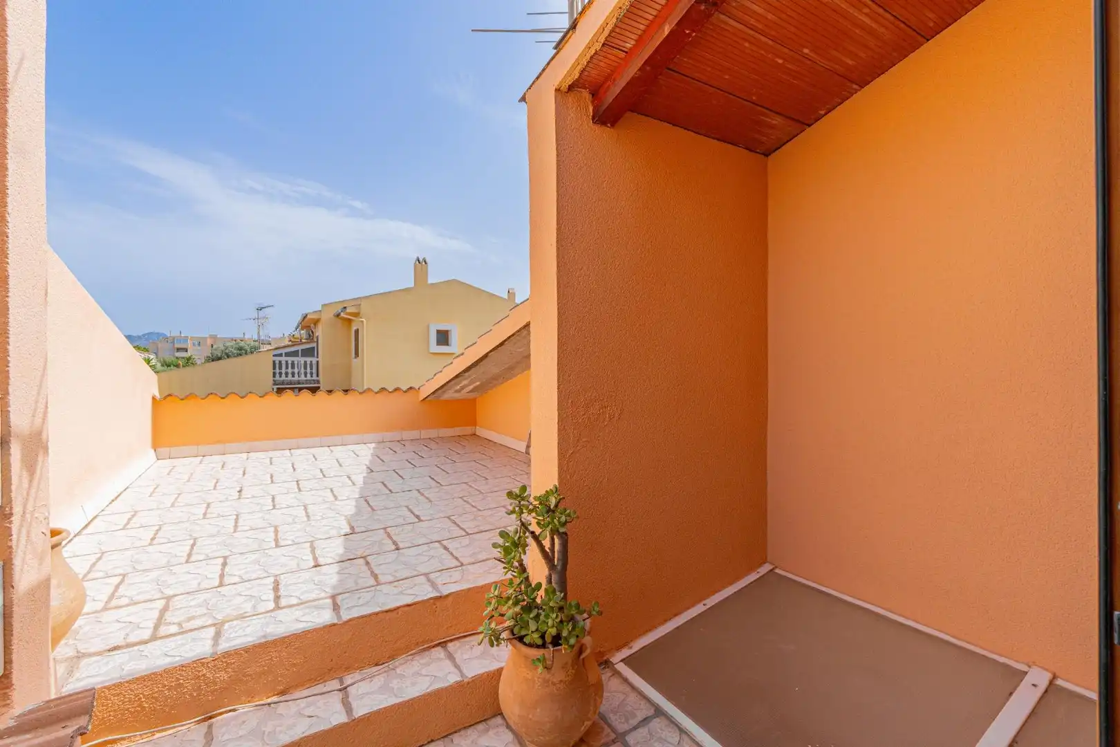 Terraza de Casa adosada en venta en Calvià con Aire acondicionado, Jardín privado y Terraza