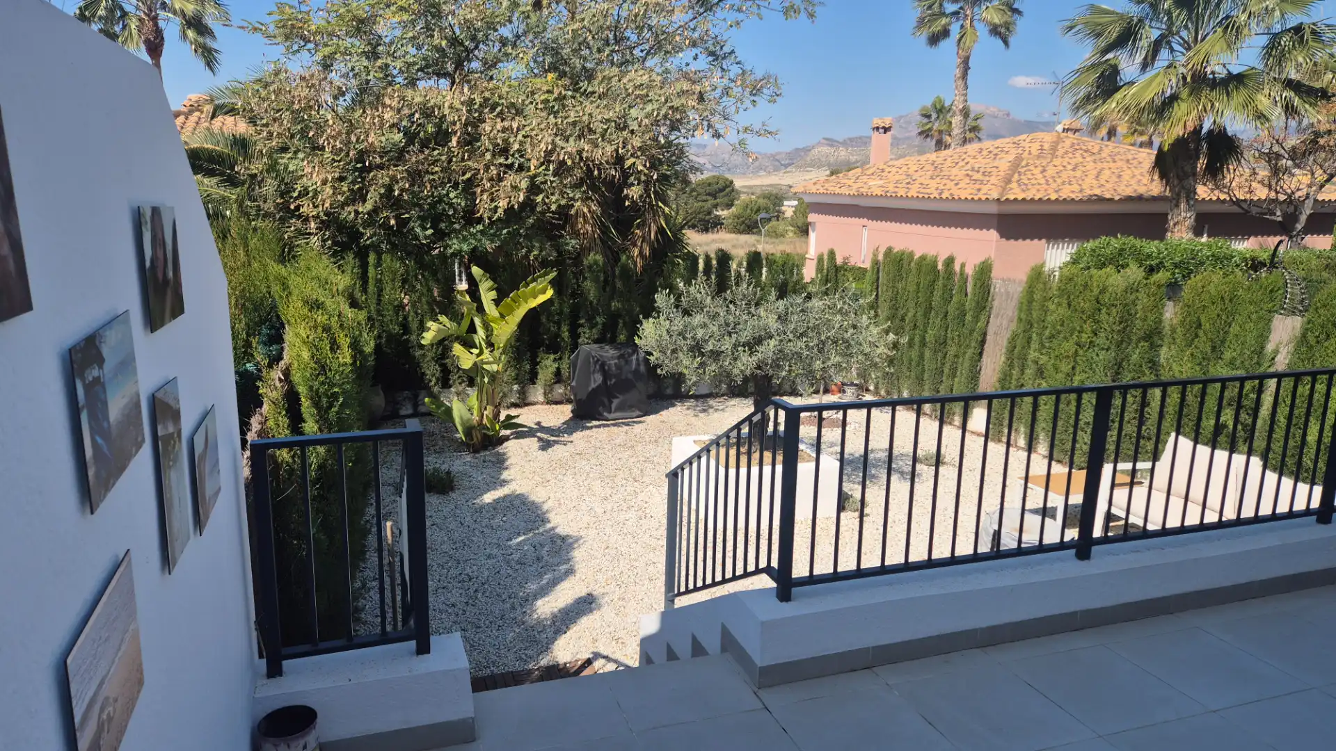 Terraza de Casa o chalet en venta en Busot con Aire acondicionado, Calefacción y Jardín privado