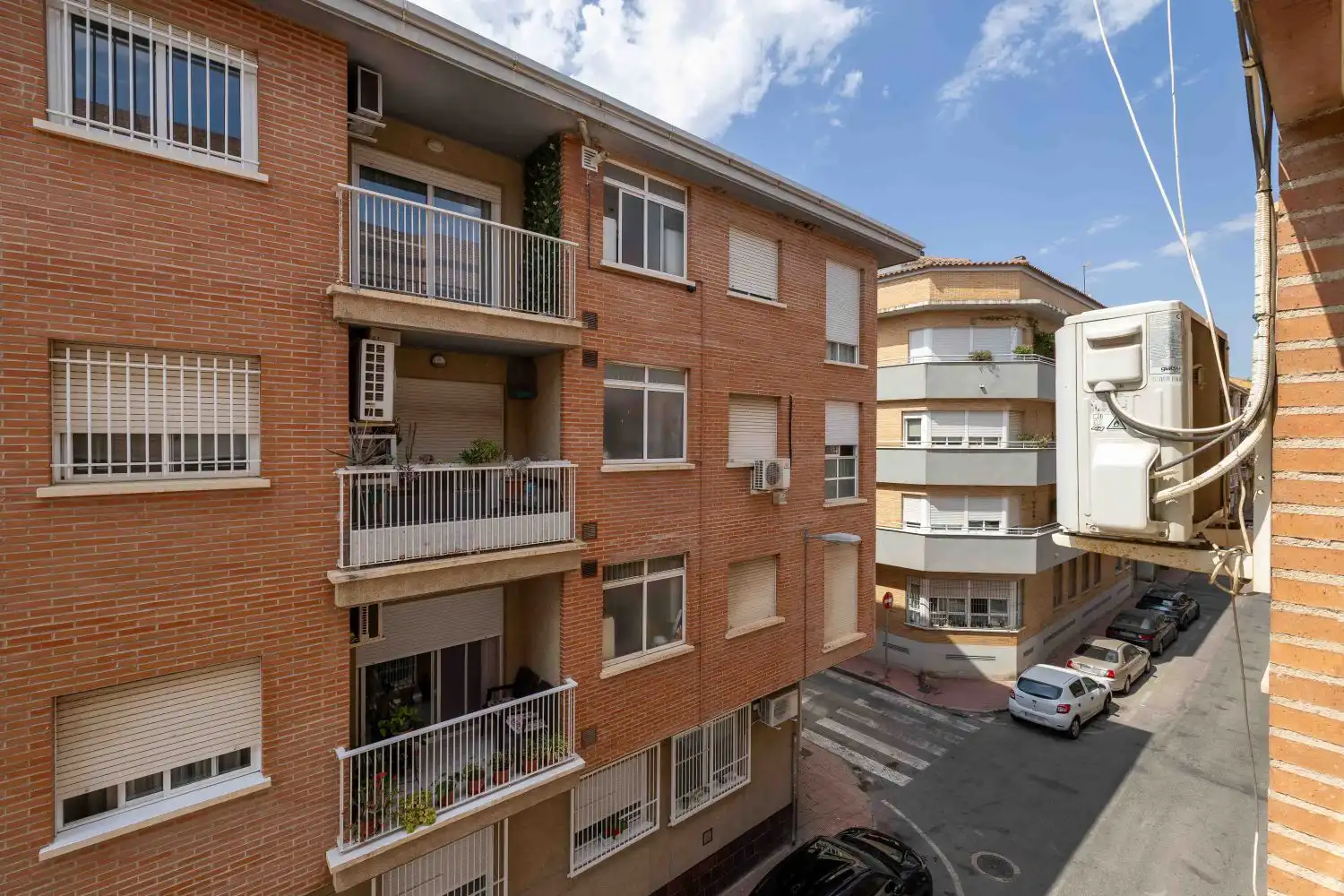 Vista exterior de Piso en venta en Murcia con Aire acondicionado
