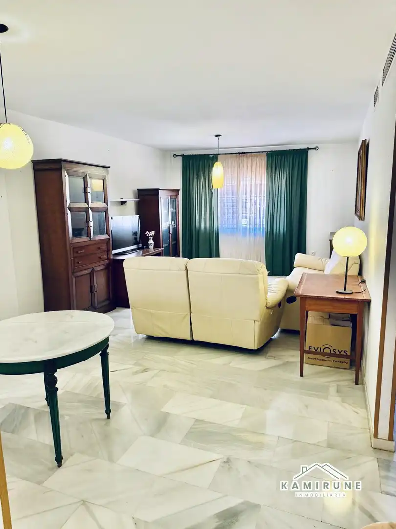 Wohnzimmer von Wohnung zum Verkauf in Málaga mit Klimaanlage, Heizung und Terrasse