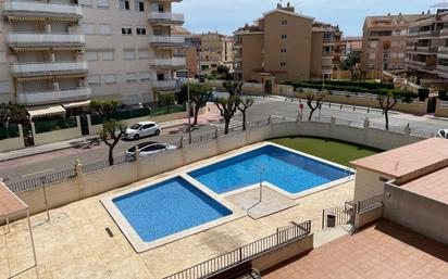 Swimming pool of Flat for sale in Canet d'En Berenguer  with Air Conditioner, Private garden and Terrace
