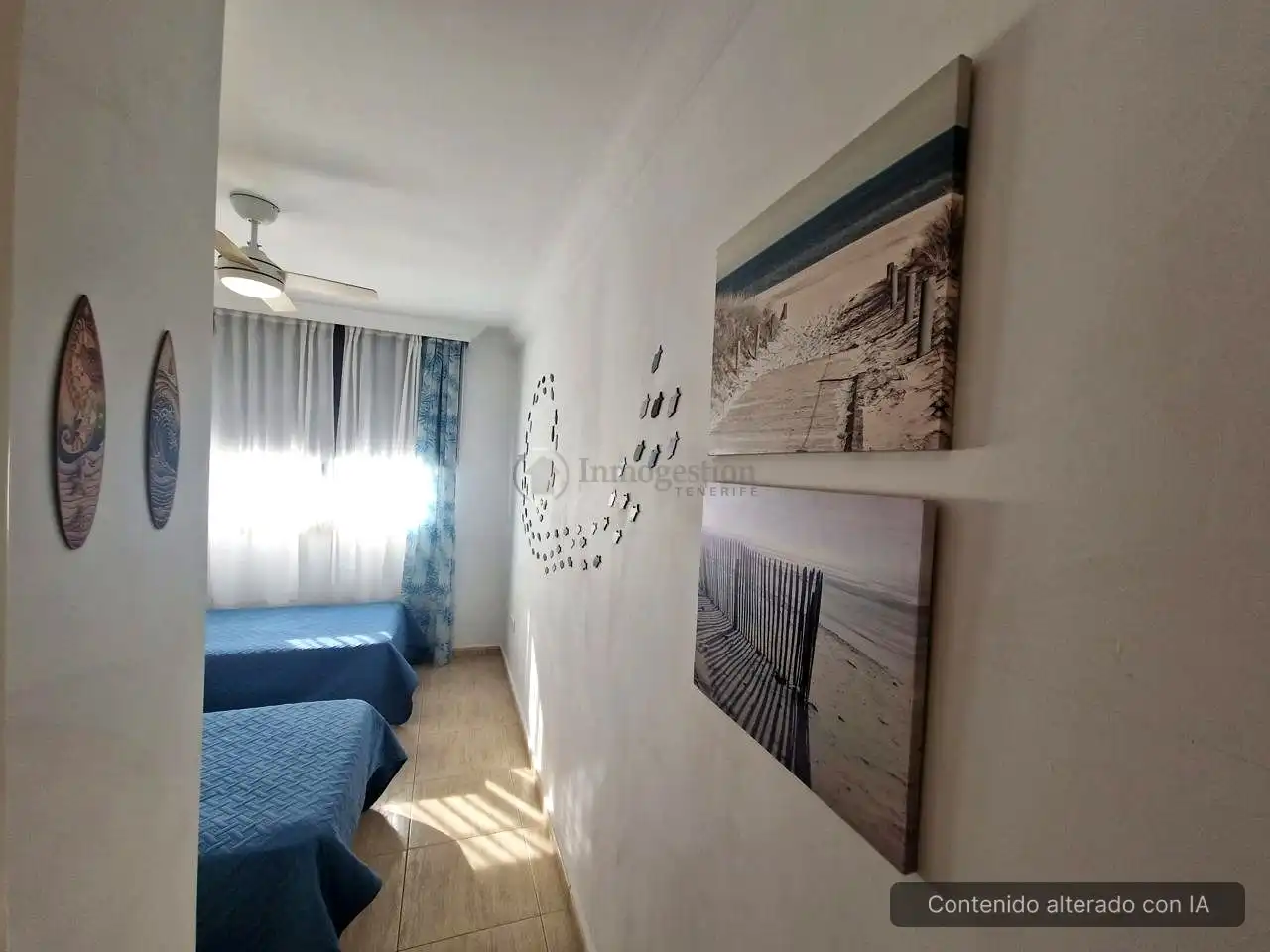Bedroom of Flat for rent in Arico  with Furnished, Internet and Community pool