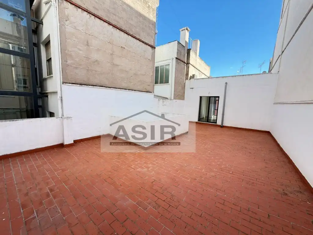 Terraza de Oficina de alquiler en Alzira