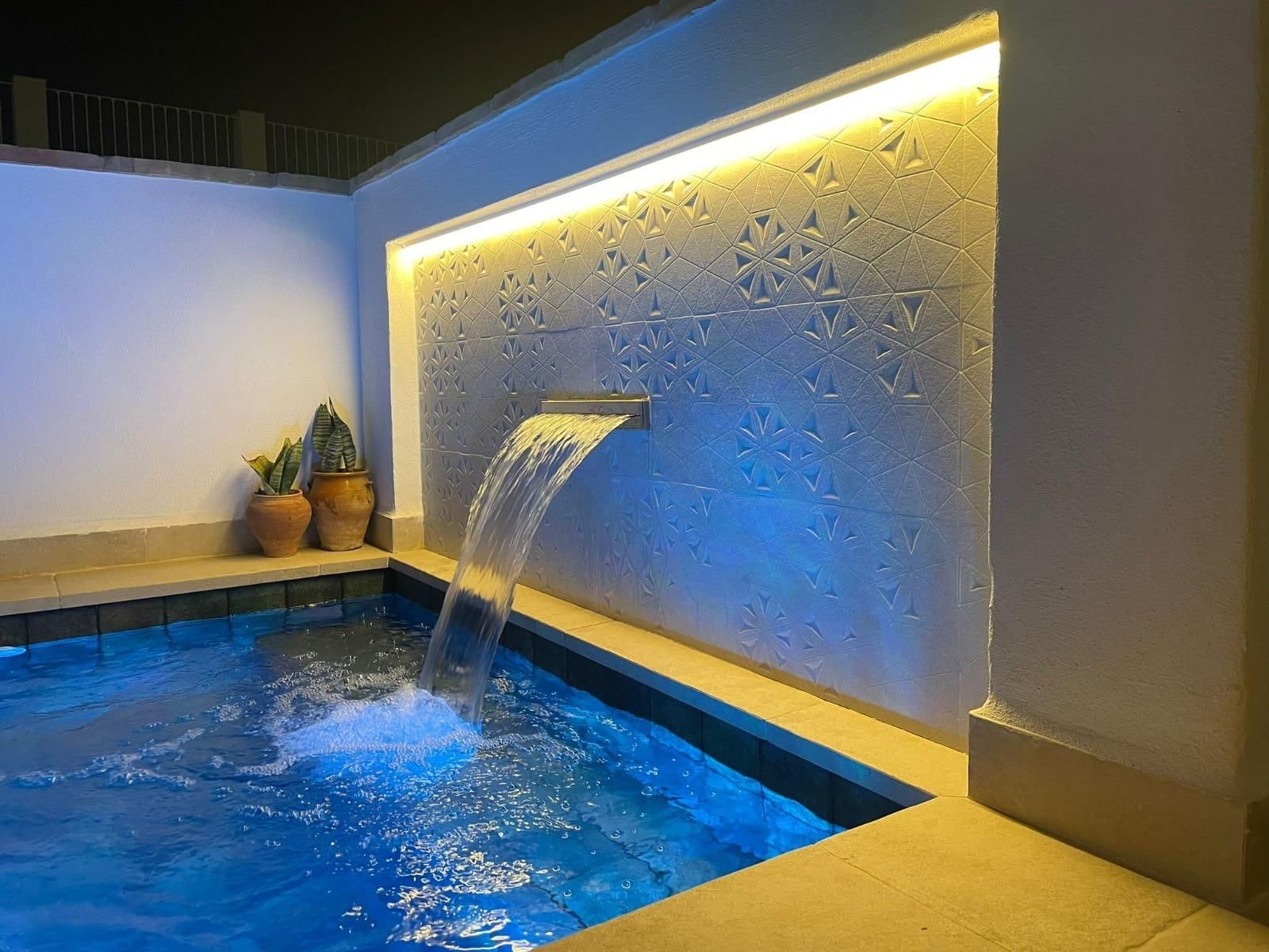 Swimming pool of House or chalet for sale in Salobreña  with Air Conditioner, Terrace and Swimming Pool