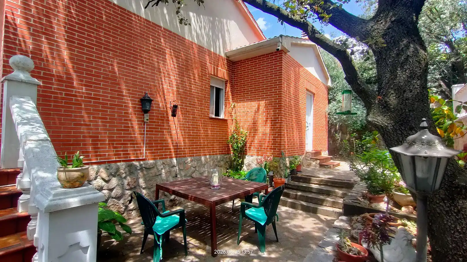 Terrassa de Casa o xalet en venda en El Casar amb Calefacció, Jardí privat i Terrassa