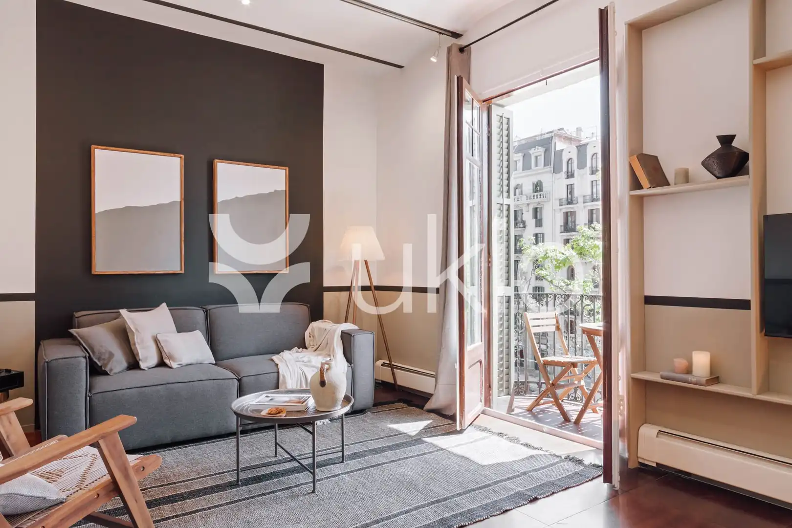 Apartamento con terraza en alquiler en Avinguda Diagonal