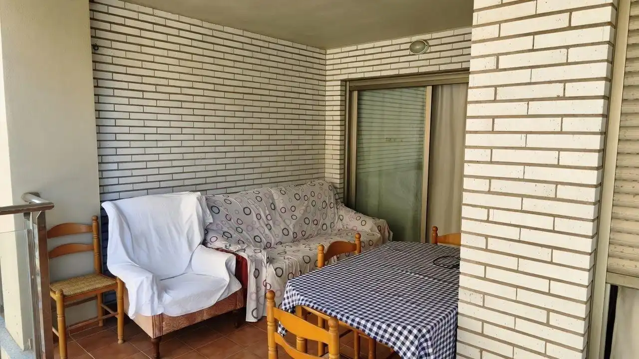Terrassa de Apartament en venda en Oropesa del Mar / Orpesa amb Aire condicionat, Moblat i Balcó