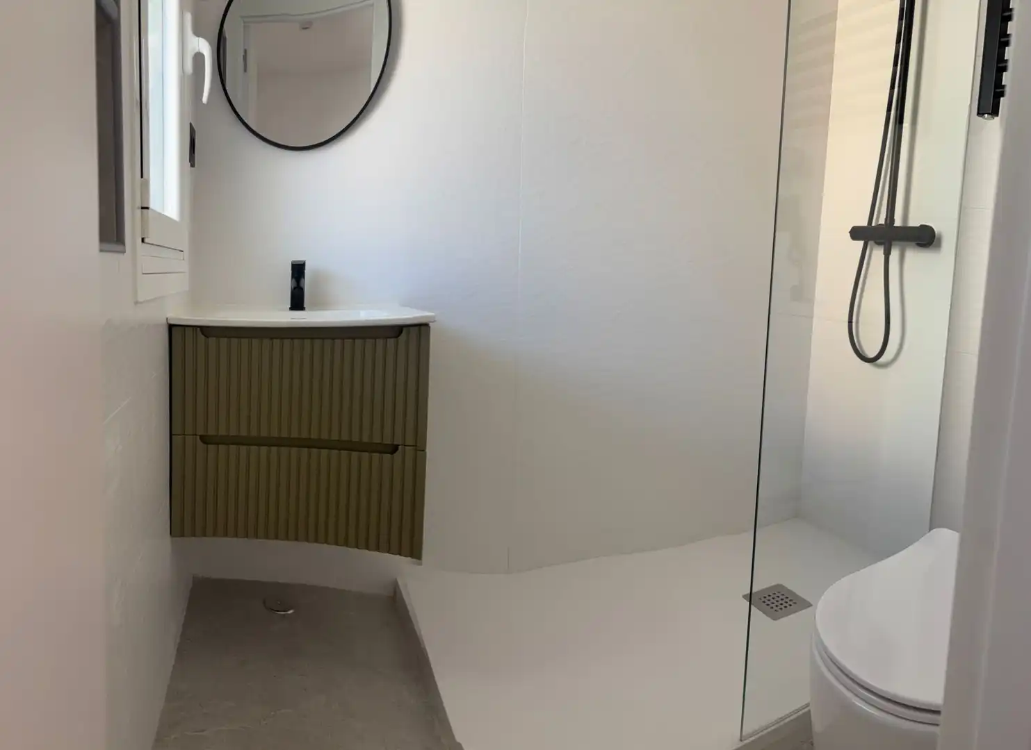 Badezimmer von Wohnung zum Verkauf in Móstoles mit Klimaanlage, Heizung und Terrasse