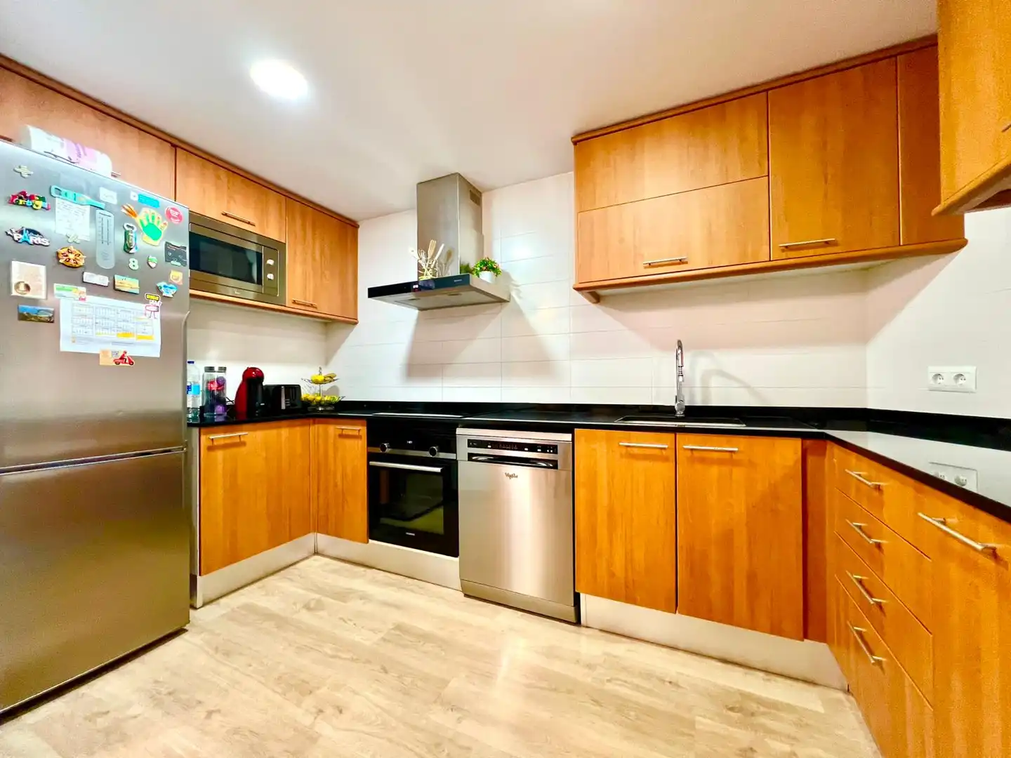 Kitchen of Flat for sale in Montcada i Reixac  with Air Conditioner, Heating and Parquet flooring