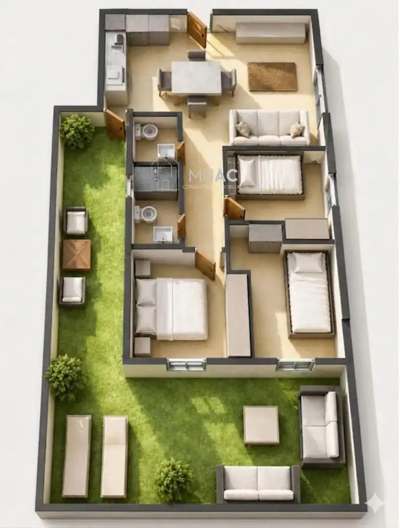 Piso en venta en Madrid con Aire acondicionado, Calefacción y Terraza