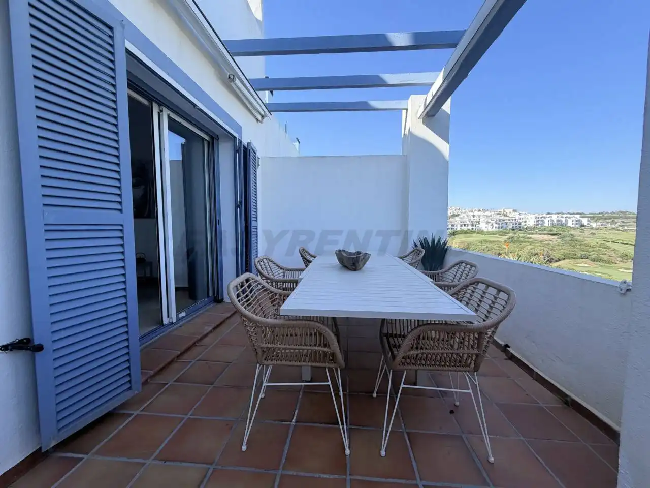 Terrace of Detached homes for rent in La Alcaidesa  with Air Conditioner, Terrace and Furnished