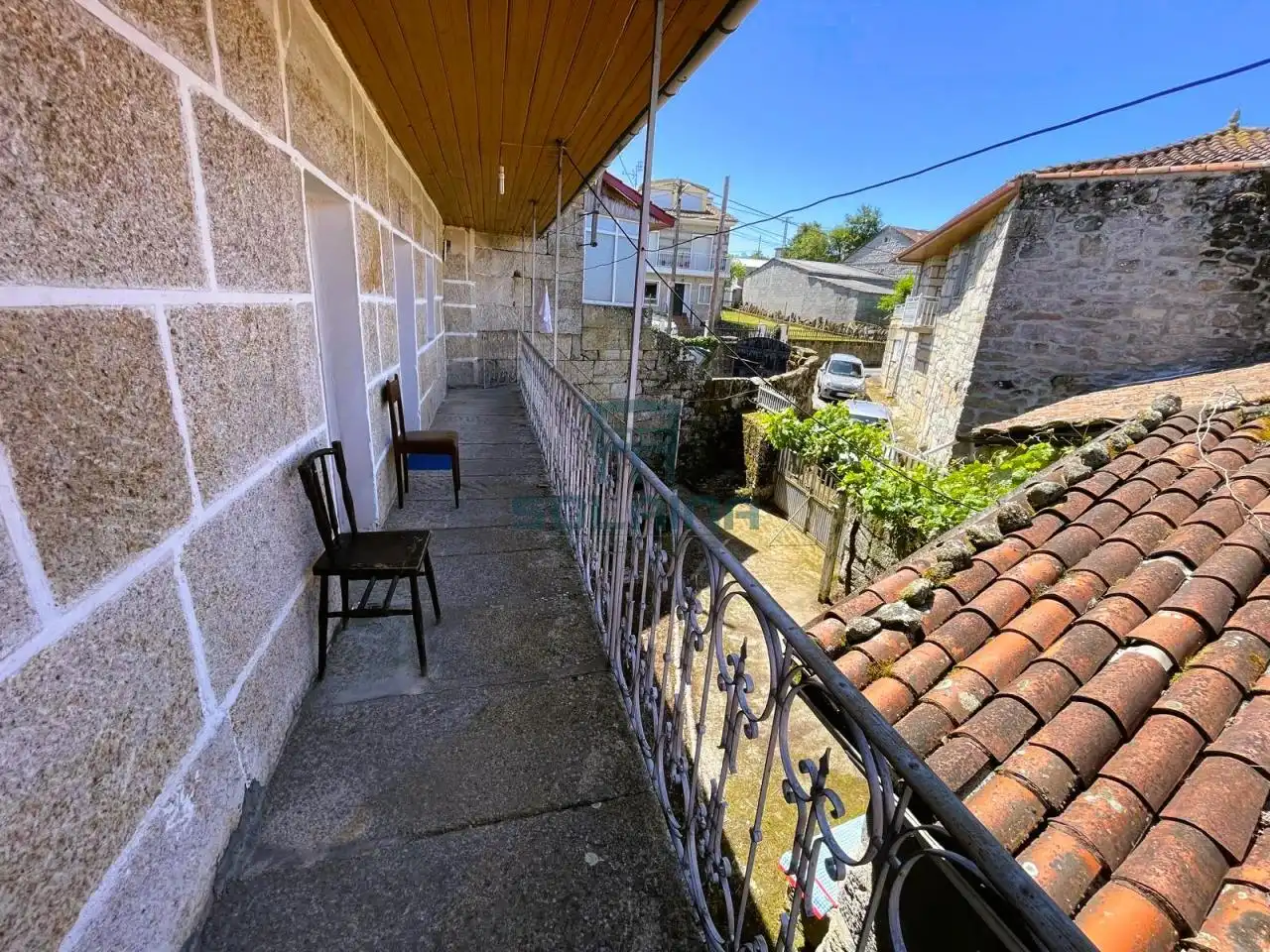 Terrassa de Casa o xalet en venda en Paderne de Allariz amb Jardí privat