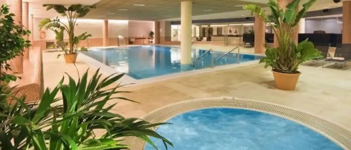 Swimming pool of Flat for sale in Benahavís  with Air Conditioner, Heating and Private garden