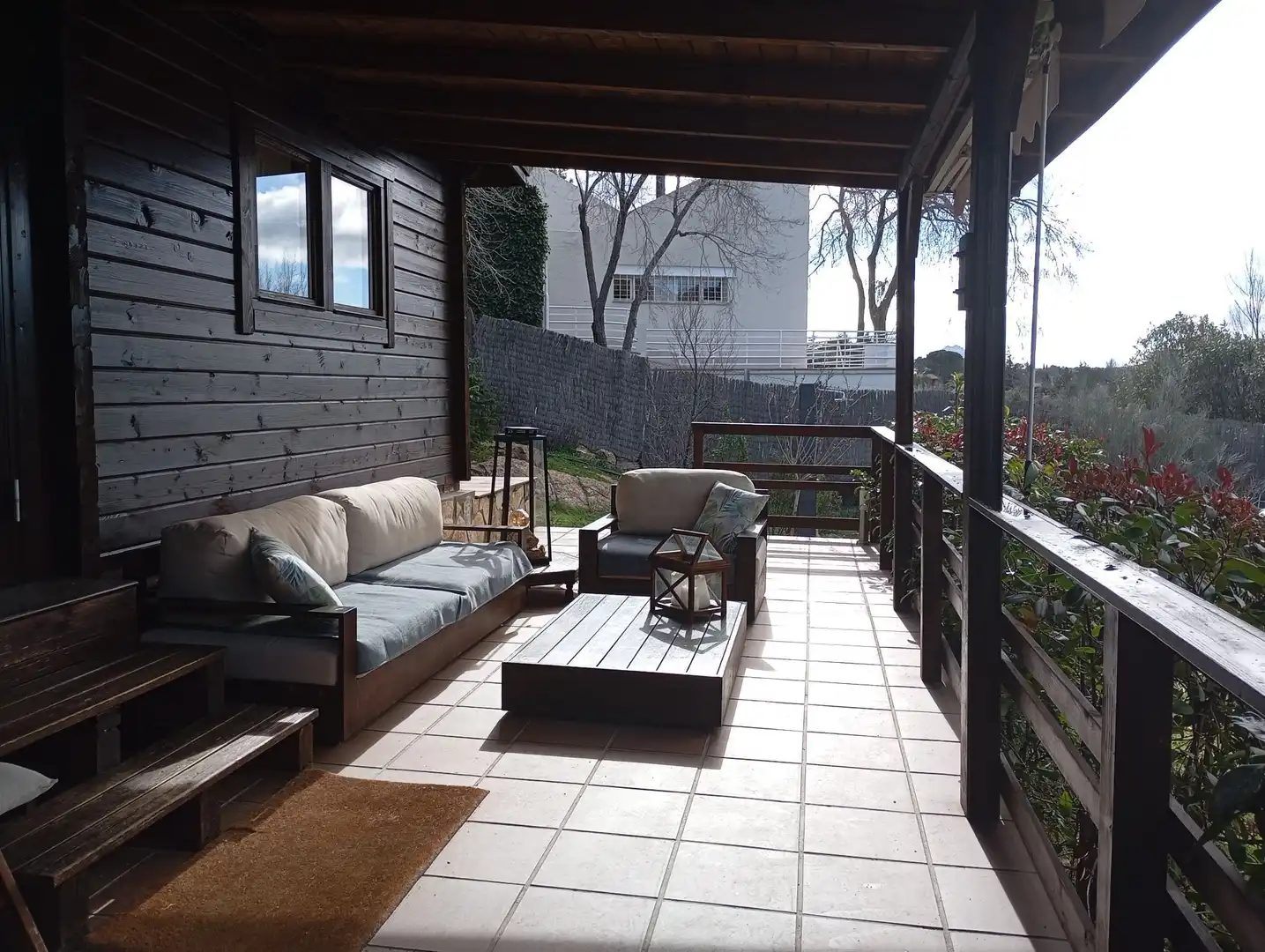 Terrassa de Casa o xalet en venda en Robledo de Chavela amb Aire condicionat, Calefacció i Jardí privat