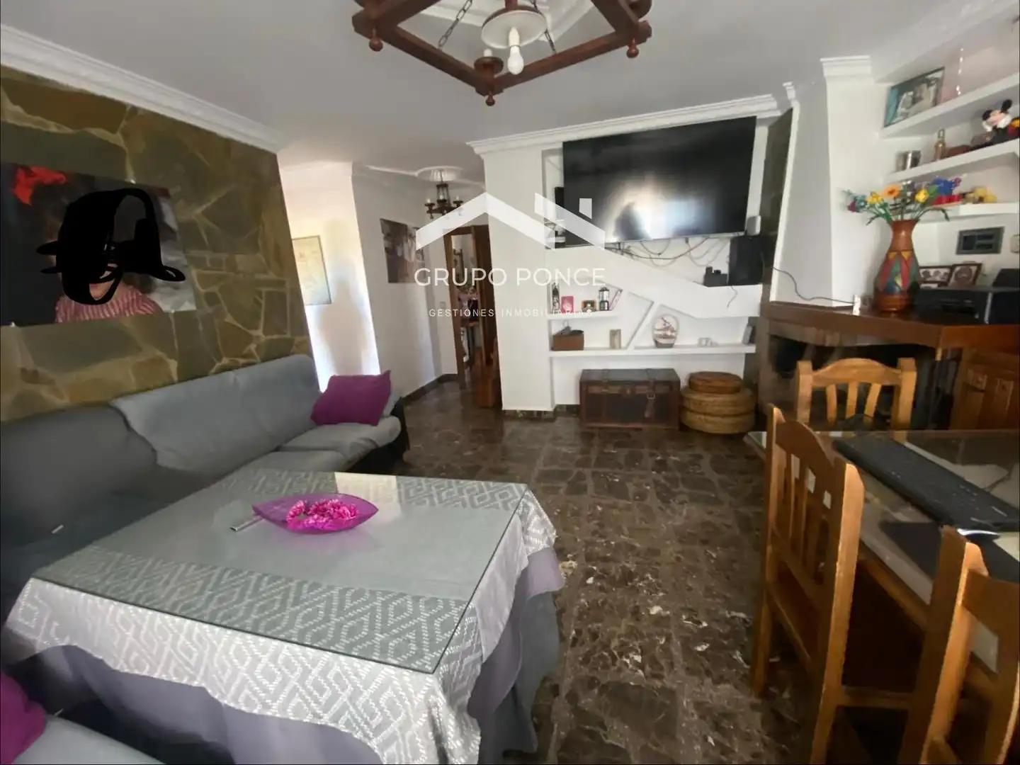 Living room of Houses for sale in Jerez de la Frontera  with Air Conditioner