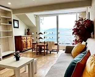 Living room of Flat to rent in Santander  with Heating, Terrace and Furnished