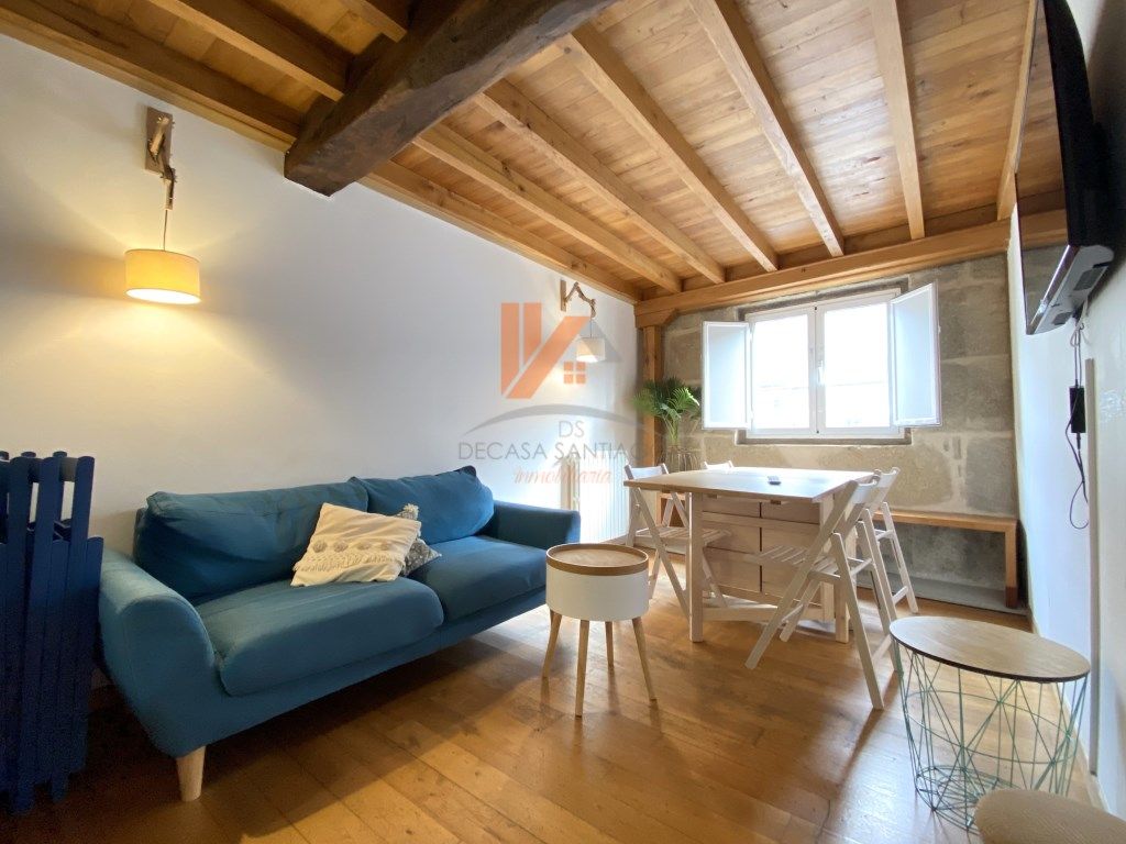 Living room of House or chalet to rent in Santiago de Compostela   with Furnished