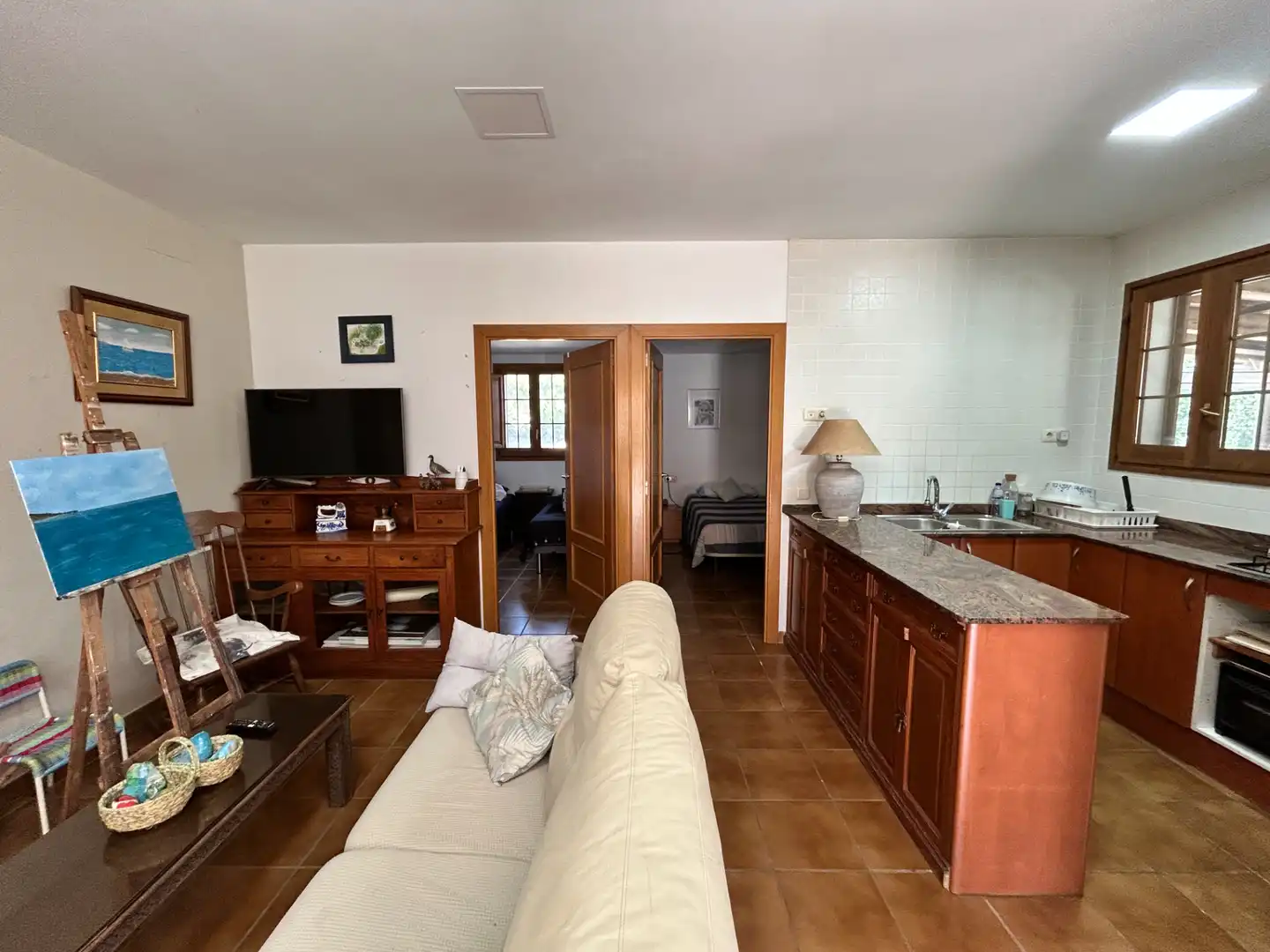 Sala de estar de Casa o chalet en venta en Valls con Aire acondicionado, Jardín privado y Terraza