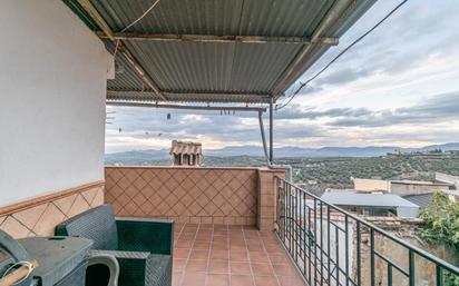 Balcony of Single-family semi-detached for sale in Cogollos de la Vega  with Air Conditioner, Heating and Terrace