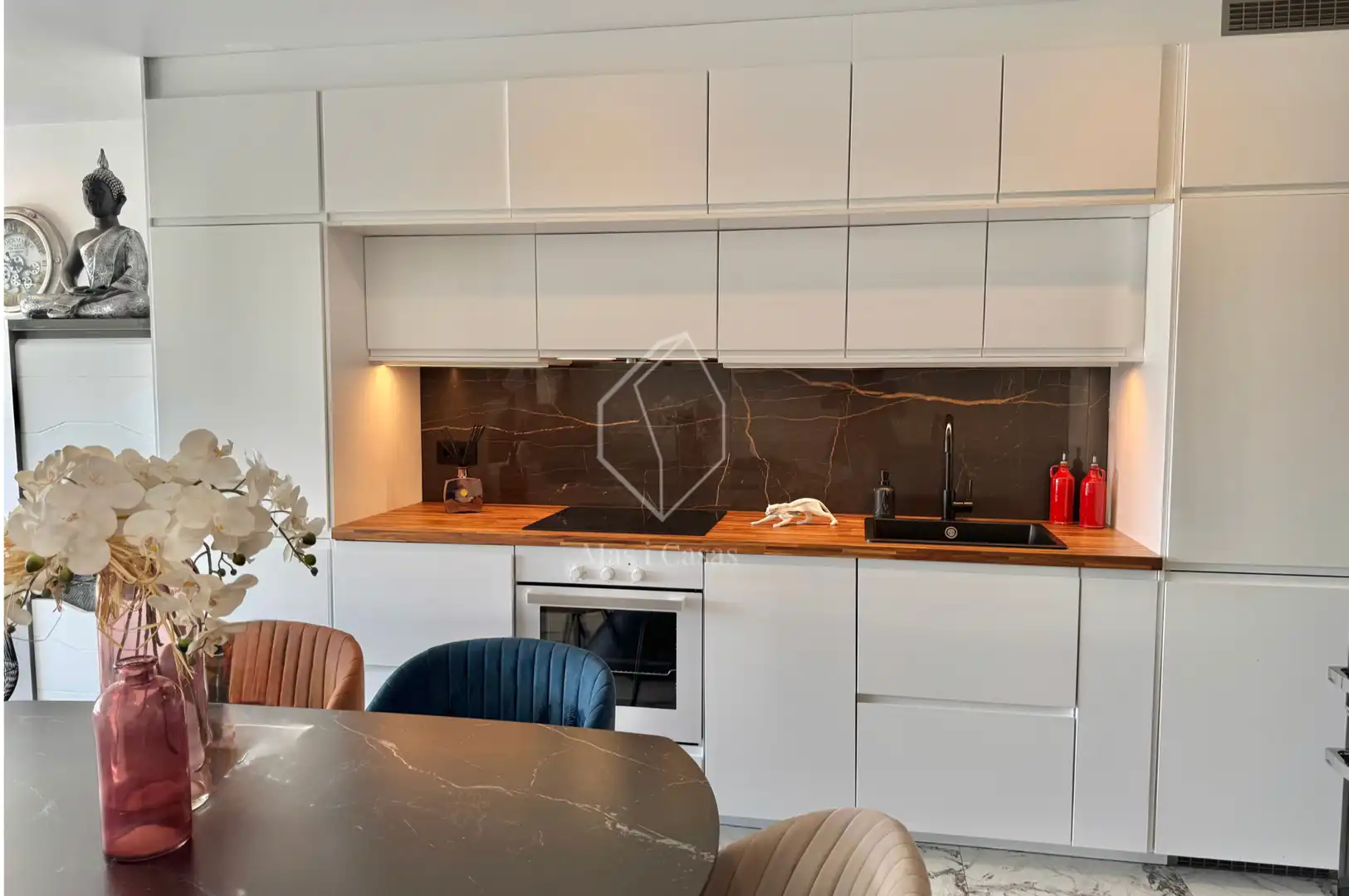 Cuina de Dúplex en venda en Empuriabrava amb Aire condicionat, Calefacció i Traster