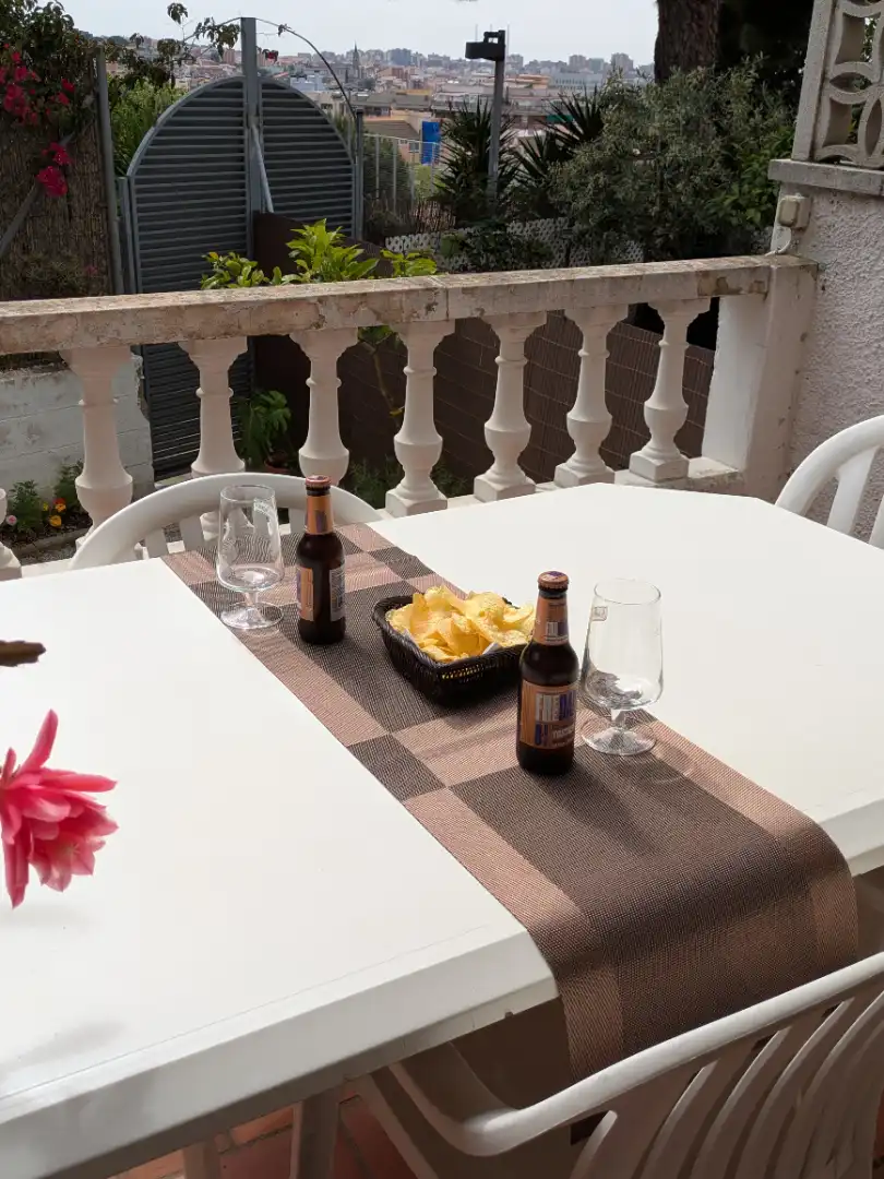 Terraza de Casa adosada en venta en Santa Coloma de Gramenet con Terraza y Balcón