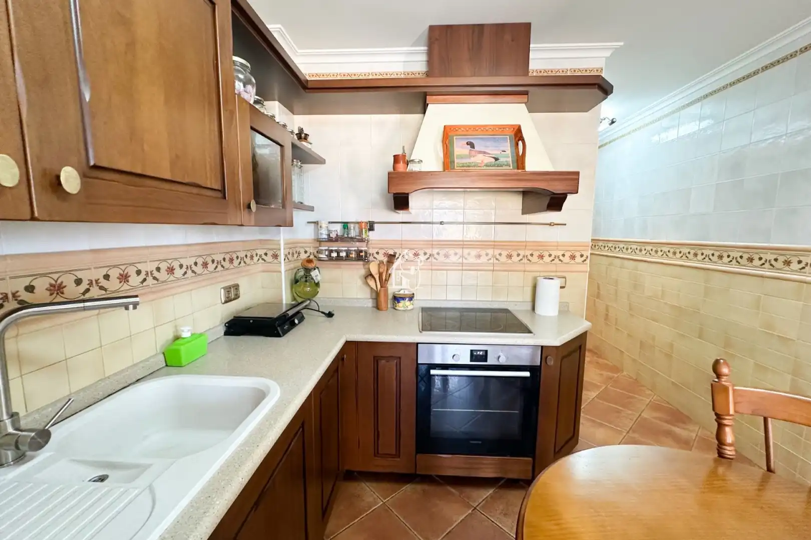 Cuina de Finca rústica de lloguer en San Miguel de Salinas amb Aire condicionat, Jardí privat i Terrassa
