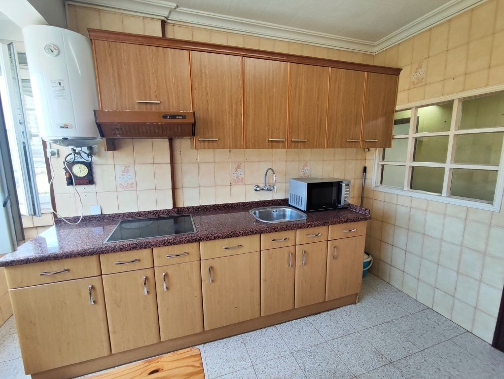 Kitchen of Flat for sale in Gijón   with Terrace