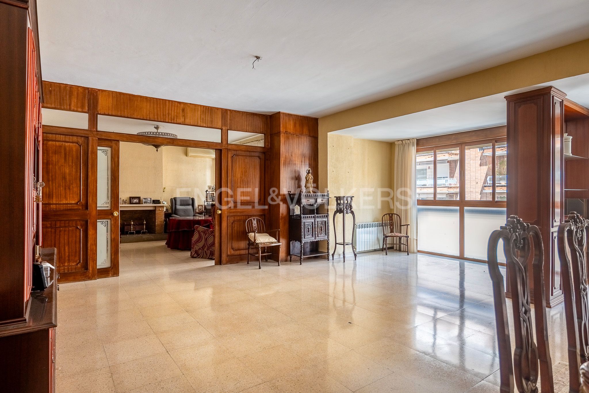 Sala de estar de Apartamento en venta en  Sevilla Capital con Aire acondicionado, Calefacción y Terraza