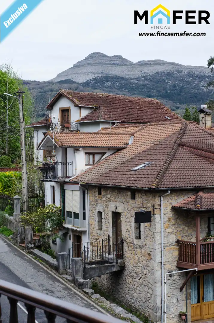 Vista exterior de Casa adosada en venta en Ruesga con Calefacción, Parquet y Balcón