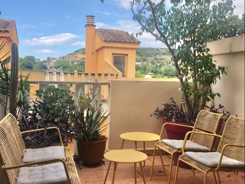 Terraza de Casa adosada en venta en Chiva con Aire acondicionado, Piscina y Balcón