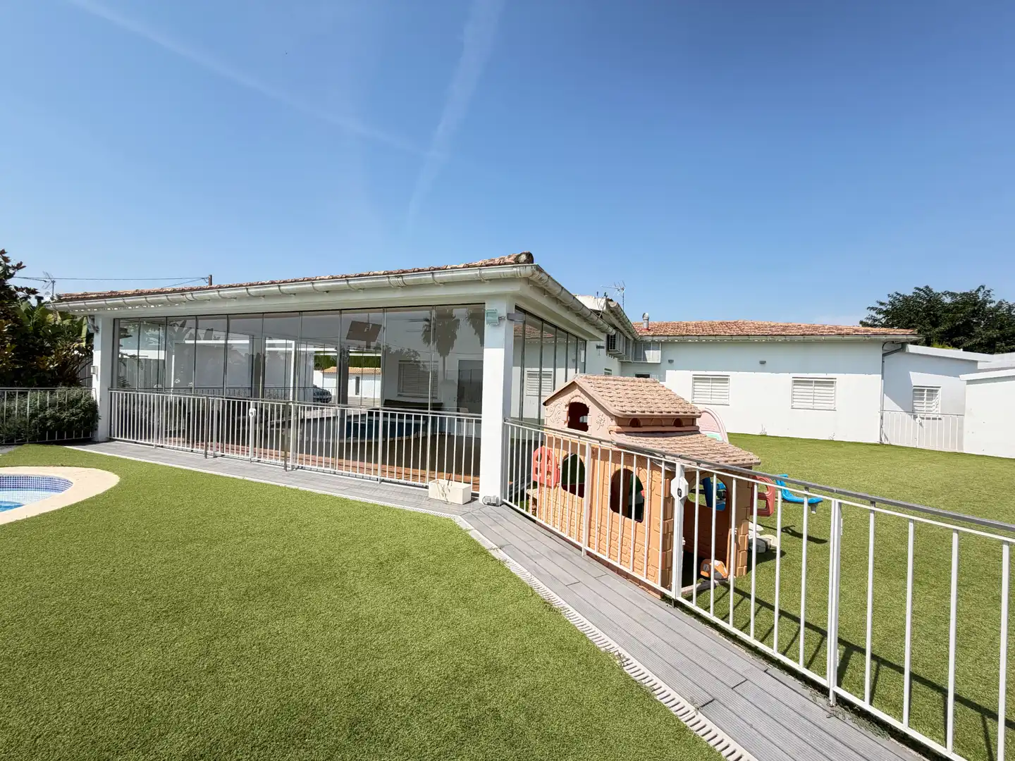 Terrassa de Casa o xalet en venda en Carlet amb Aire condicionat, Calefacció i Jardí privat