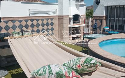 Garden of Single-family semi-detached for sale in Lucena