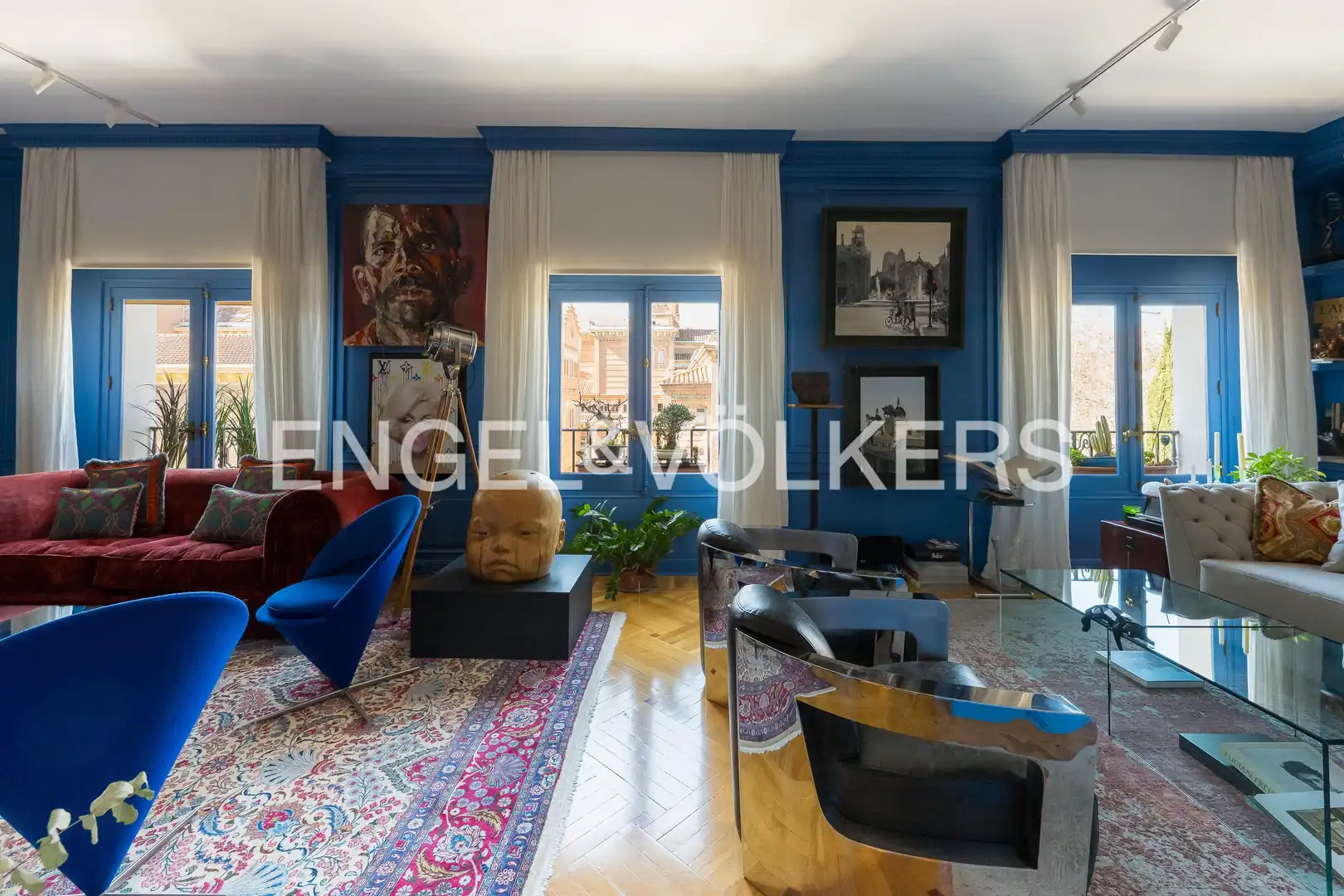 Sala de estar de Piso en venta en Madrid con Aire acondicionado, Calefacción y Parquet