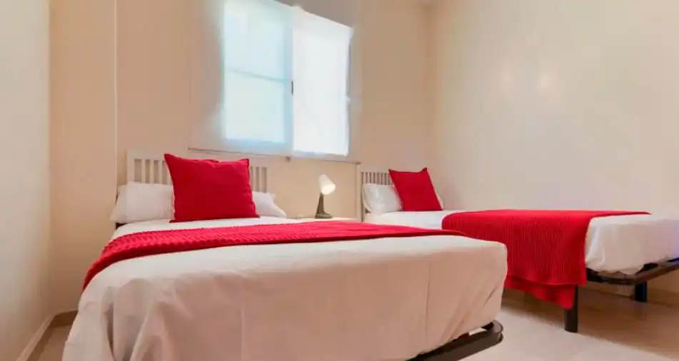 Bedroom of Flat for sale in Benalmádena  with Air Conditioner, Terrace and Community pool