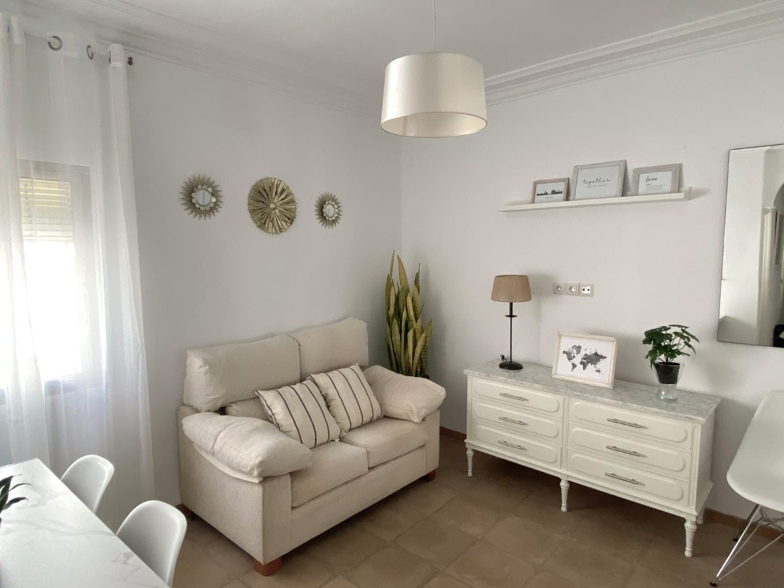 Sala d'estar de Pis en venda en Málaga Capital amb Aire condicionat