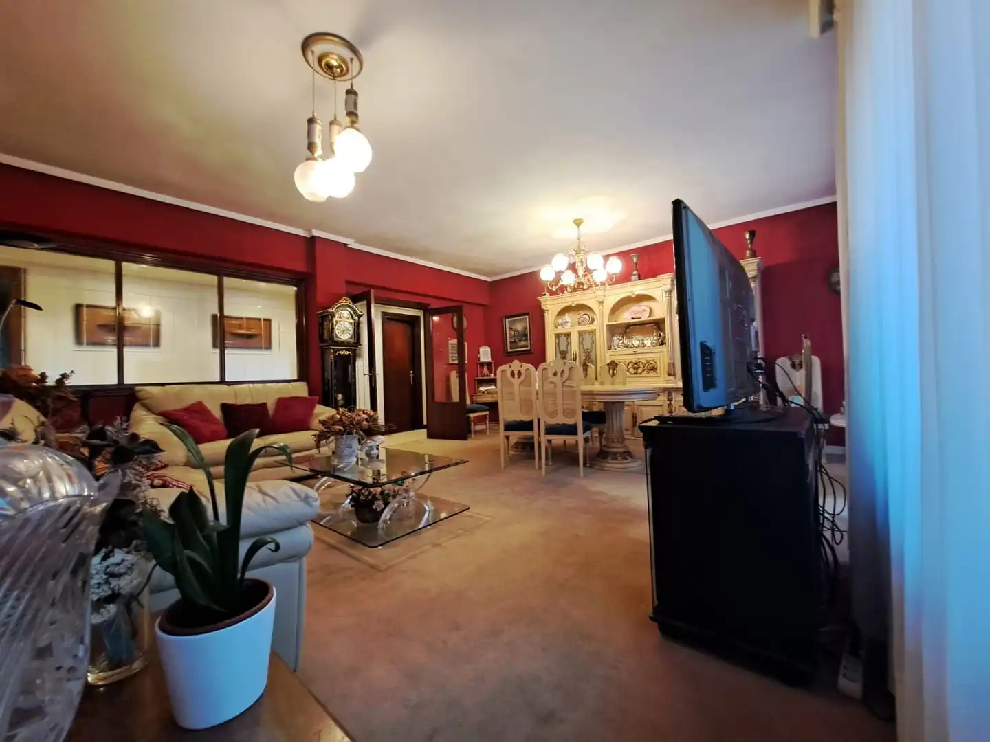 Sala de estar de Piso en venta en Getxo  con Calefacción y Terraza
