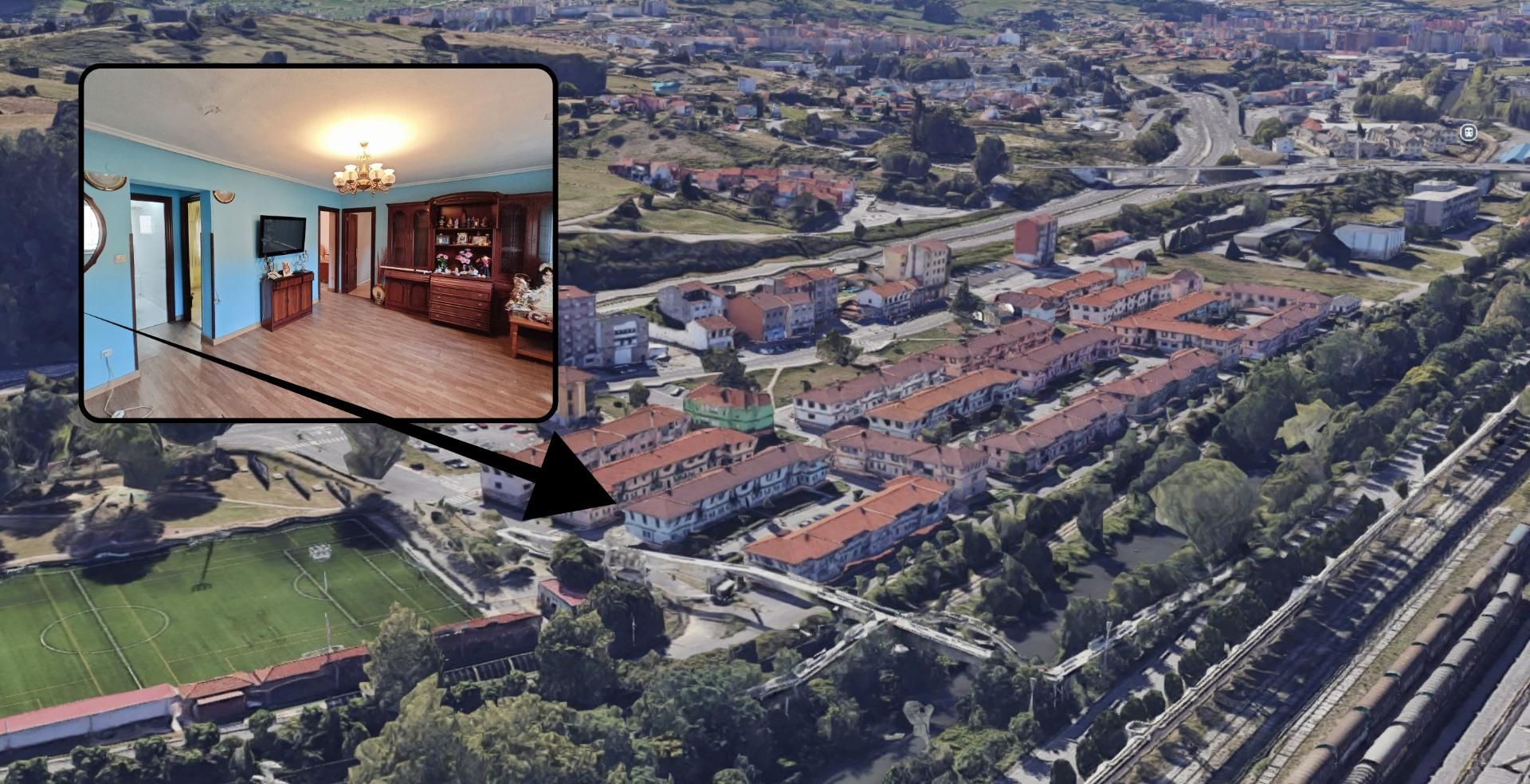 Vista exterior de Piso en venta en Corvera de Asturias