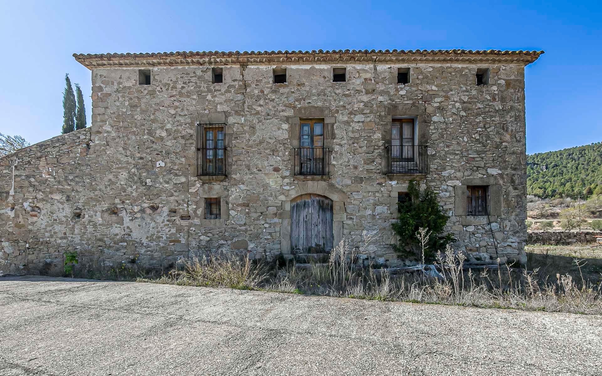 Exterior view of Country house for sale in Castellolí  with Private garden, Terrace and Balcony