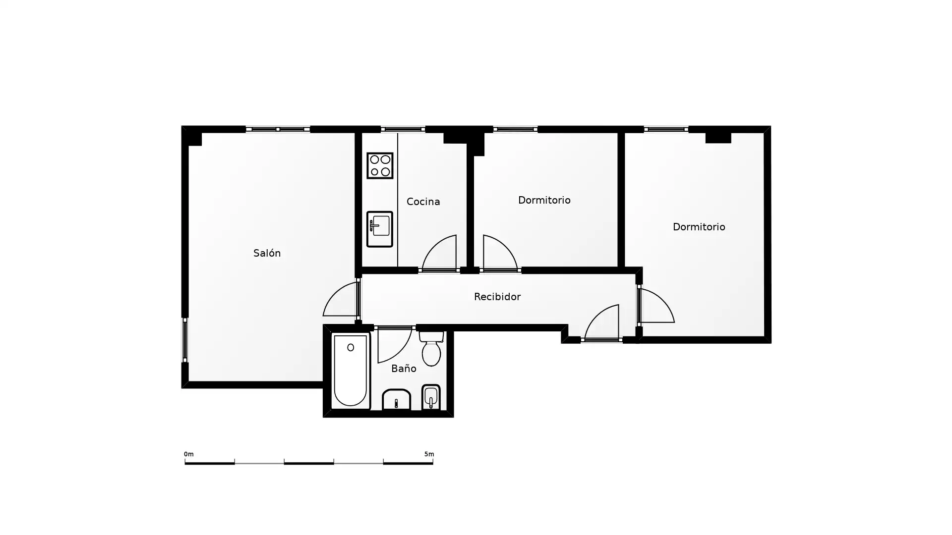 Piso en venta en Malagón con Parquet