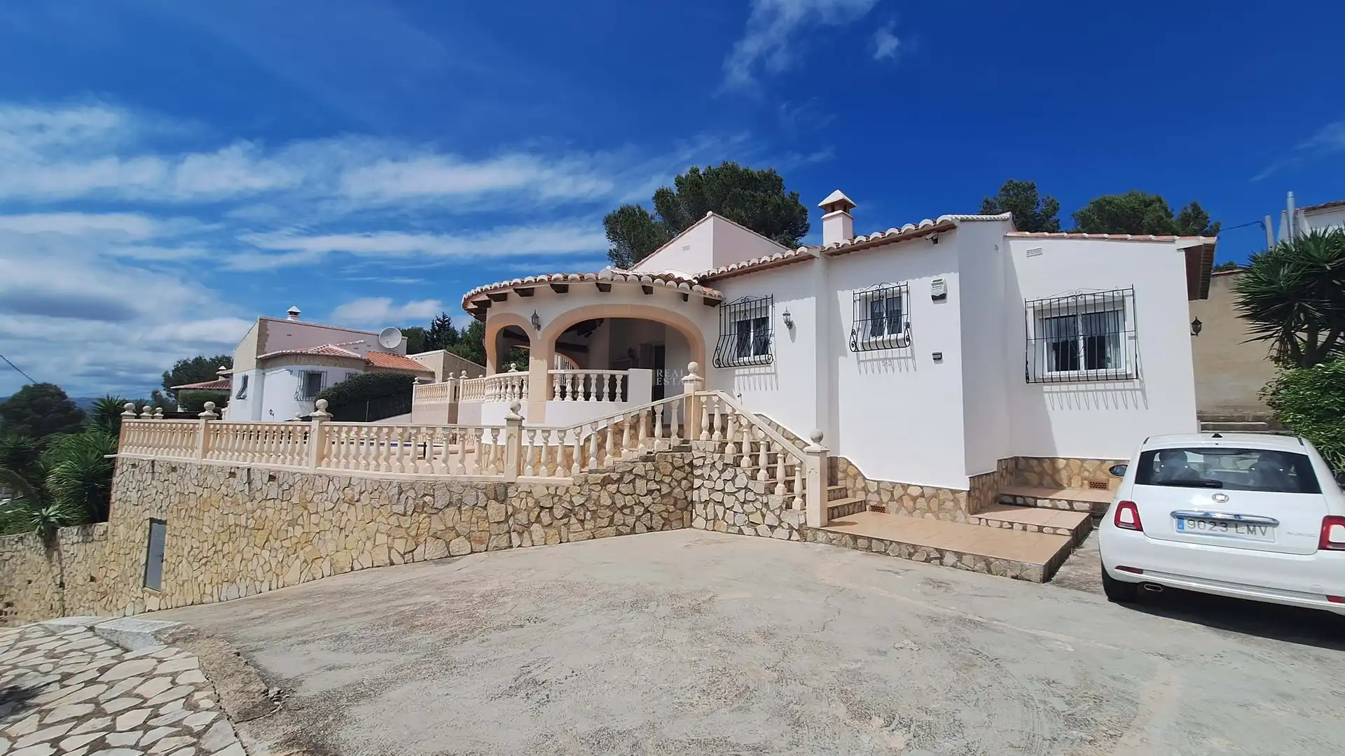 Vista exterior de Casa o xalet en venda en La Font d'en Carròs amb Aire condicionat, Calefacció i Terrassa
