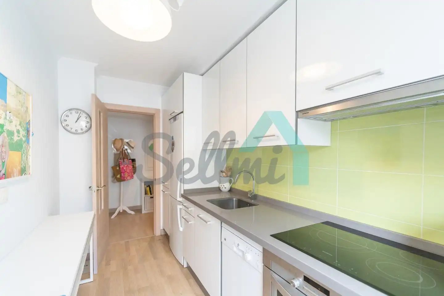 Kitchen of Flat for sale in Castropol  with Heating, Storage room and Furnished