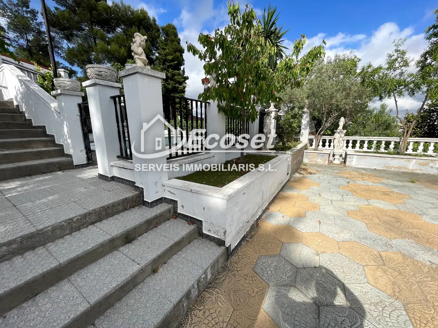 Exterior view of Detached homes for sale in Vallirana  with Heating, Private garden and Terrace