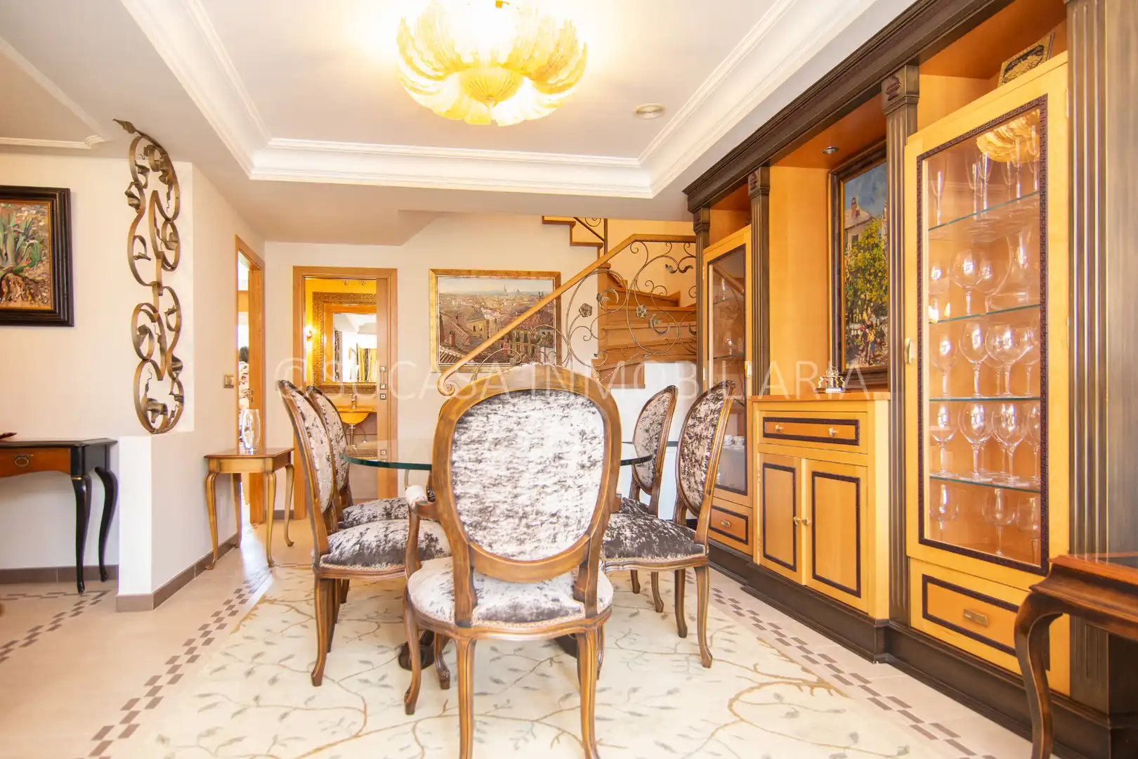 Comedor de Dúplex en venta en Pontedeume con Calefacción, Parquet y Trastero