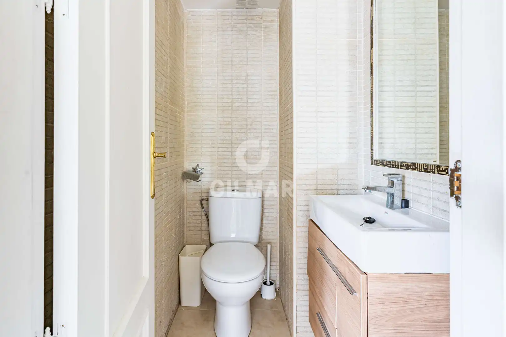 Baño de Casa o chalet en venta en Boadilla del Monte con Calefacción, Jardín privado y Piscina