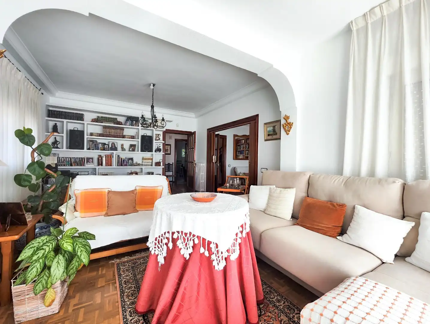 Sala de estar de Casa o chalet en venta en Puertollano con Aire acondicionado, Calefacción y Jardín privado
