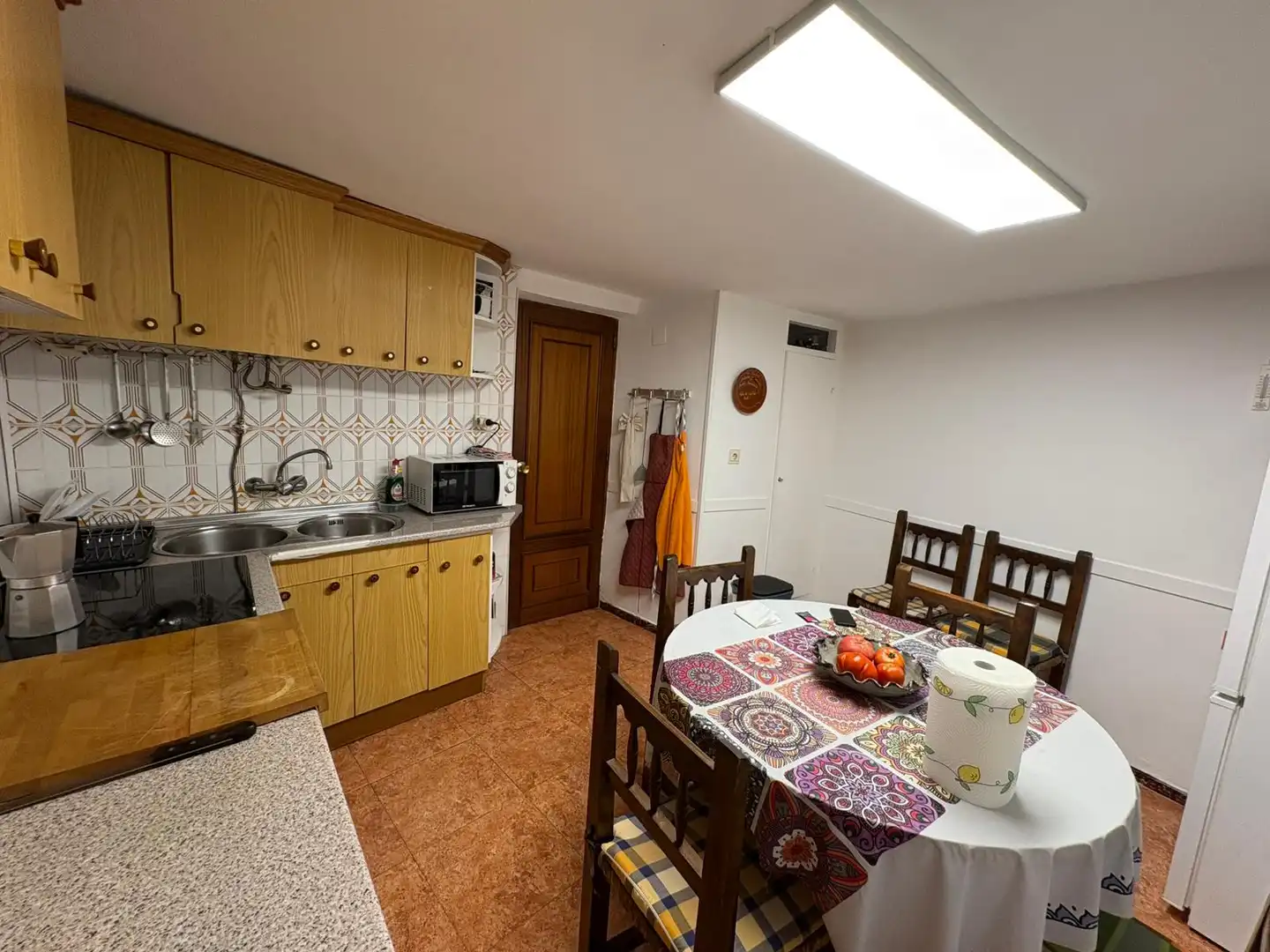 Cocina de Finca rústica en venta en Fombellida con Calefacción, Terraza y Trastero