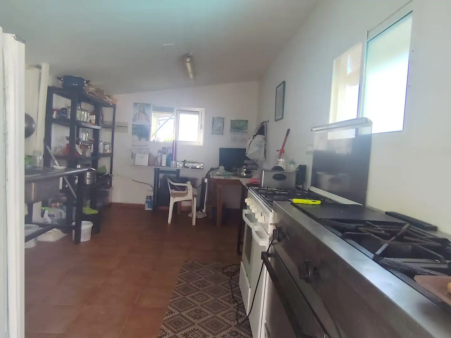 Cocina de Casa o chalet en venta en Carrión de los Céspedes con Aire acondicionado, Calefacción y Jardín privado