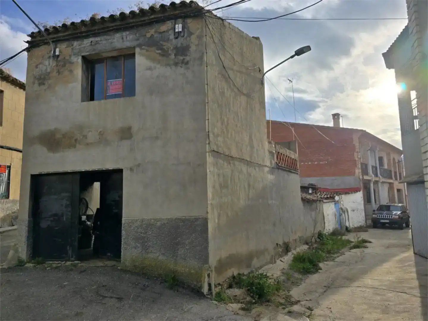 Vista exterior de Planta baja en venta en Navahermosa