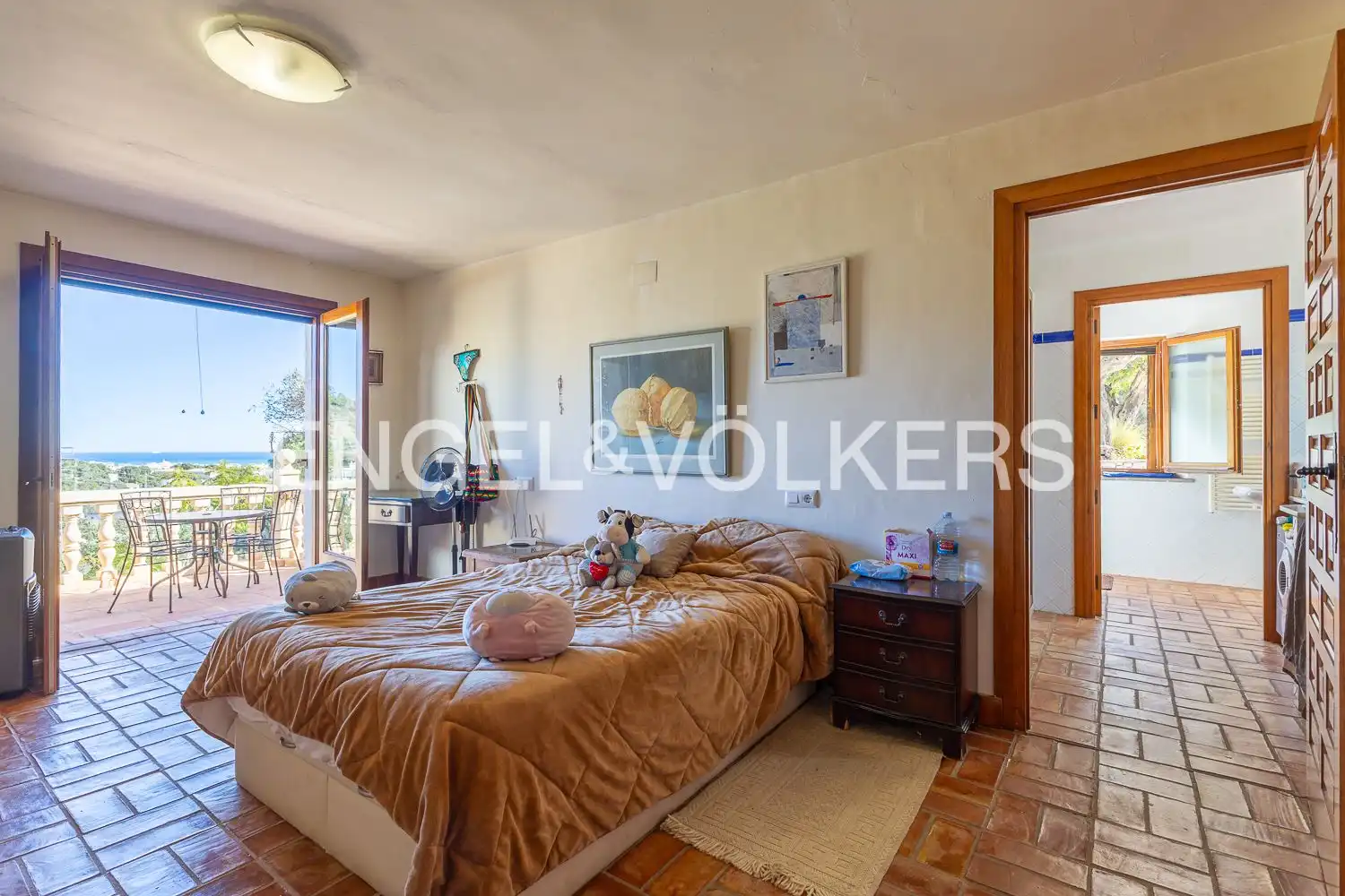 Bedroom of Houses for sale in Jávea / Xàbia  with Air Conditioner, Heating and Private garden
