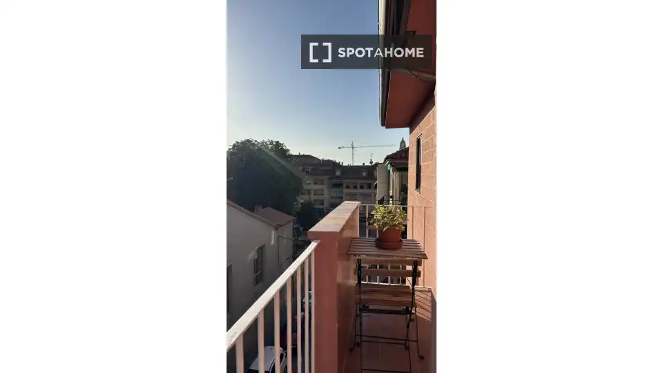 Terrassa de Pis de lloguer en Segovia amb Aire condicionat, Calefacció i Moblat